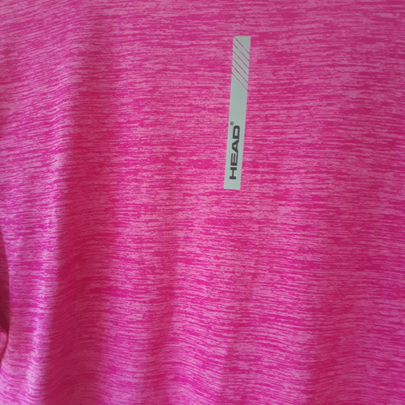 Head Heathered Fuscia T-Shirt Sz XL - Picture 7 of 8